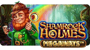 Solve mysteries and collect winnings with Shamrock Holmes at Yabby casino