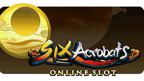 Spectacular performance with Six Acrobats slot machine from Yabby casino